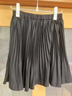 バーバリーブルーレーベル黒　38 プリーツスカート