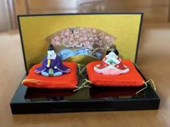 【値下げしました】雛人形 おひな様 小さい コンパクト