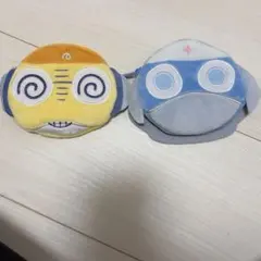 ケロロ軍曹 グルル ドロロ フェイスポーチ 2点セット まとめ売り