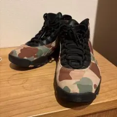NIKE AIR JORDAN 10 RETRO カモフラージュ - メルカリ