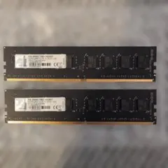 G.SKILL DDR4 8GB×3 2666MHz（ジャンク） - メルカリ