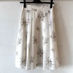 【日本製】【美品】MISCH MASCH 花柄 フレアスカート Sサイズ