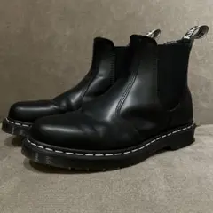 Dr.Martens ブラック サイドゴアブーツ レザー ドクターマーチン