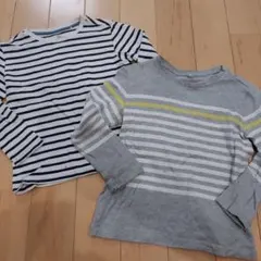 ユニクロ ロンＴ 長袖 120cm 2枚セット