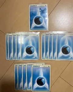 ポケモン　カード　みずエネルギー　レジェンド　セット