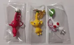 ピクミン マスコット&フルーツグミ　赤ピクミン・黄ピクミン・白ピクミン　3セット