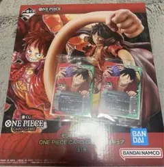 一番くじ ワンピースカード プロモーションカード 2枚 A賞　フィギュア付