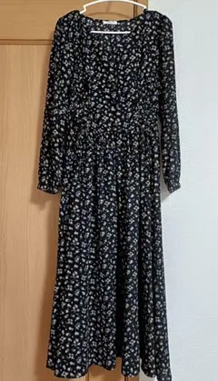 Honeys 花柄ロングワンピース