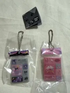 サンリオキャラクターズ タイルシールミニチュアチャーム　2種セット