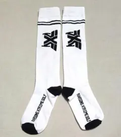 PXG ゴルフ ソックス ホワイト ブラック☆のサムネイル