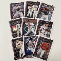 Topps Update 2025 Atlanta Braves 9枚セット