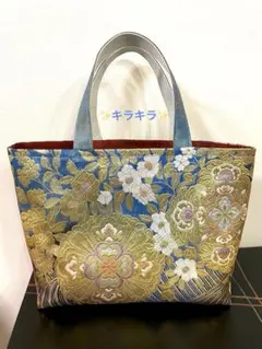 帯リメイクトートバック、ショルダーバック[こはく様専用] - メルカリ