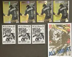 ヒロアカ 原画展 オールマイト セット 入場特典 コレクションカード ワンシーン