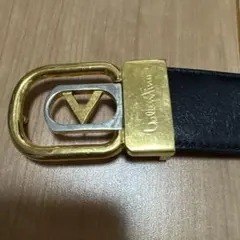 VALENTINO ベルト ブラック ゴールド金具