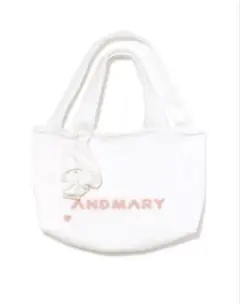 andmary Milky pile tote bag white - メルカリ