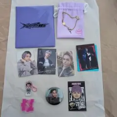 ランペ与那嶺瑠唯ファングッズセット（トレカ・バッジ・ブレスレット）