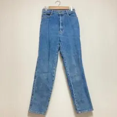 【コンロン】ストレートデニムパンツ ブルー系 レディース 7号 日本製 シンプルのサムネイル