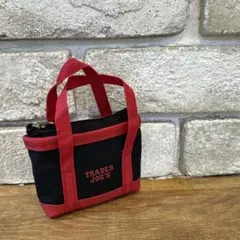 トレーダージョーズ（TRADER JOE’S）ミニエコバッグ　赤