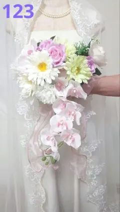 127とても可愛いバレリーナ ブーケ＆ブートニア フォト婚 - メルカリ