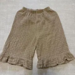 organic zoo フリルパンツ　2-3y 25SS