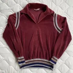 Sears シアーズ　ベロアプルオーバー　カナダ製　Lサイズのサムネイル