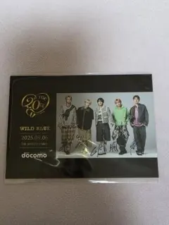 WILDBLUEのサイン入り＆撮り下ろし限定フォトカード　wildblue