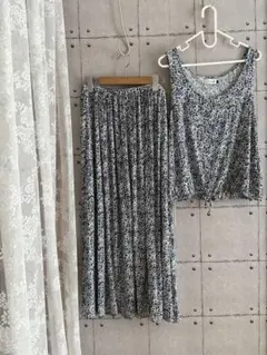 ロングスカート セットアップ