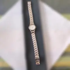 GionPiniアナログ 手巻き時計 シルバー/ゴールド