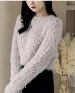 フェザー ニット