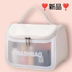❣️新品✨大容量✨メイクポーチ❣️クリアポーチ PVC素材 ビニール 旅行