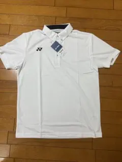 YONEX ホワイト ポロシャツJASPO Lサイズ
