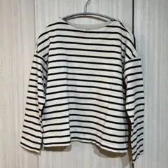 UNIQLO ユニクロ ボーダー 長袖Tシャツ ボートネック　Sサイズ