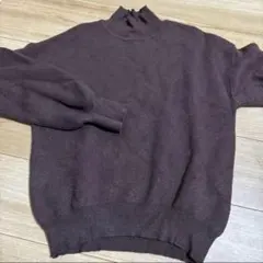 GU もちもちハイネックニット　M