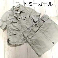 tommy jeans　トミーガール　オールインワン　Мサイズ　セットアップのサムネイル