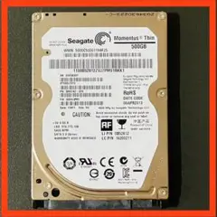 【薄型】Seagate Momentus Thin 500GB HDD 本体