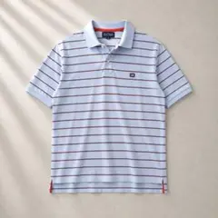 Polo Jeans Ralph Lauren ロゴ刺繍　ボーダーポロシャツ　Mのサムネイル