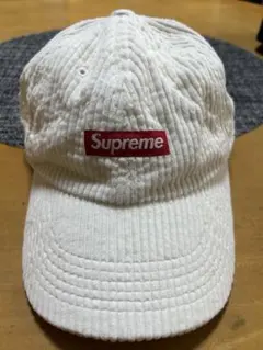 今週限定Supreme コーデュロイキャップ ホワイト最終価格になります