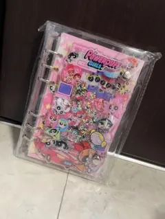 パワーパフガールズ　シェイカーシール帳　シャカシャカシール帳　A6 リフィル付