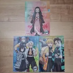 鬼滅の刃 A4クリアファイル3枚セット