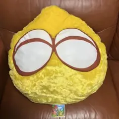 ぷよぷよ　キングサイズぬいぐるみ きいろぷよ
