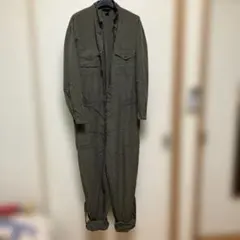 H&M オリーブグリーン オールインワン US 12