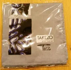 TAKEZO グレー ハンカチのサムネイル