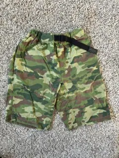 迷彩柄 ハーフパンツ ウエスト調整可能