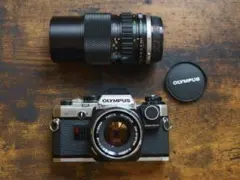 動作品 OLYMPUS OM10 + Mアダプター&レンズ2本 付属 動作品 OLYMPUS OM10 + Mアダプター&レンズ2本 付属 動作品 OLYMPUS OM10