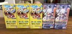 アキラ様専用　ワンピースエッグヘッドクライシス 2BOX 神の島の冒険4BOX