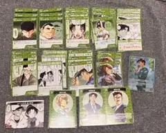 【名探偵コナン】コナンカード 緑 まとめ売り 32枚