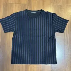 NANO UNIVERSE ストライプTシャツ Lサイズ