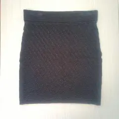 【良品】Theory ミニスカート ブラック S レーヨン87%