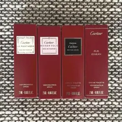 Cartier ユニセックス香水 4本セットのサムネイル