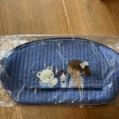 刺繍ポーチ　ファミリア　限定